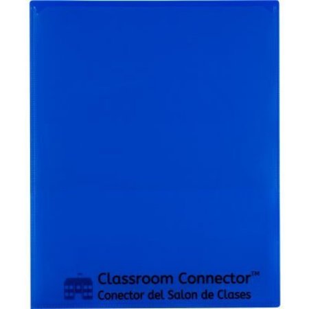 C-LINE PRODUCTS C-Line Classroom Connector School-to-Home Folders, Blue, 25/Box 32005